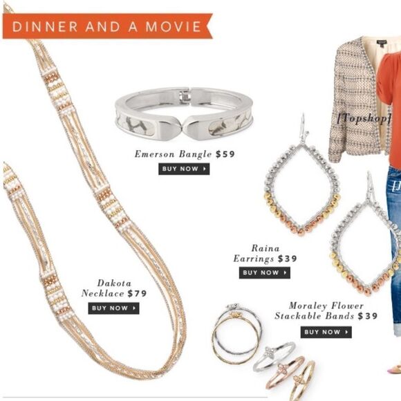 Stella & Dot Dakota Beaded Necklace - Picture 3 of 8